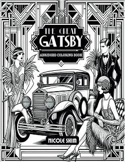 The Great Gatsby Abridged Coloring Book