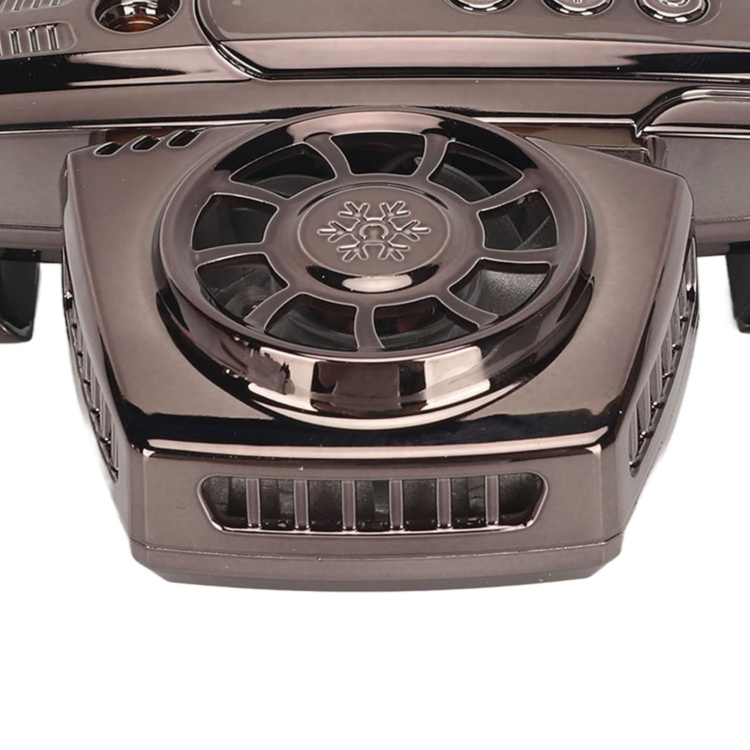 Cell Phone Cooler, Low Noise Cellphone Radiator with Dual SemiConductor Cooling Chip, Mobile Phones with Width of 2.6 to 3.5in for Live Streaming, Outdoor Vlog, Gaming