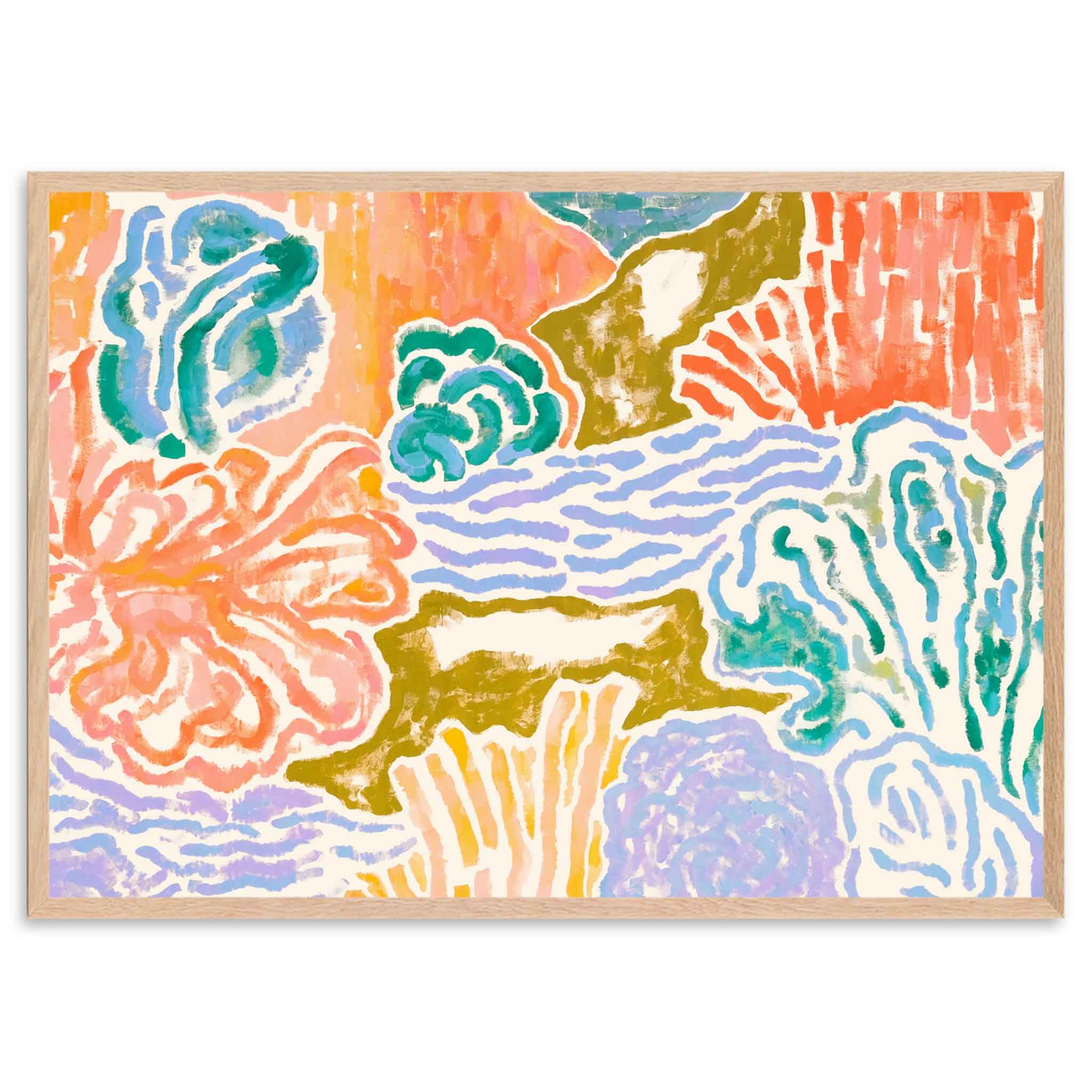 The Poster Club アートポスター 50×70cm Lush Valley ポスタークラブ 北欧雑貨 デンマーク製