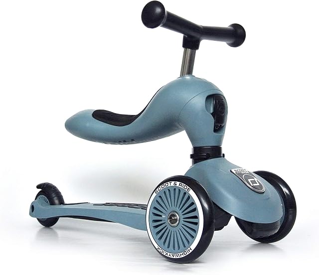 Scoot & Ride 3418 Highwaykick 1 Steel Scooter with Seat