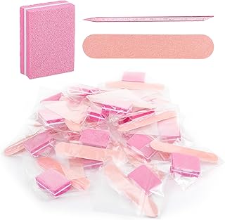 Juego de 20 mini manicura desechables, kit de...