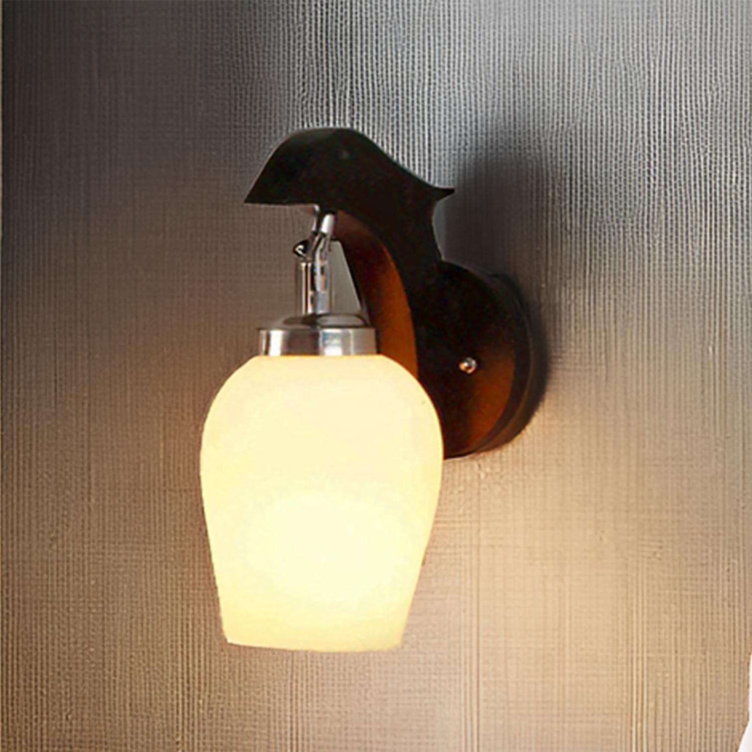 DarkVision Wall Light - Modern Wood Design -15