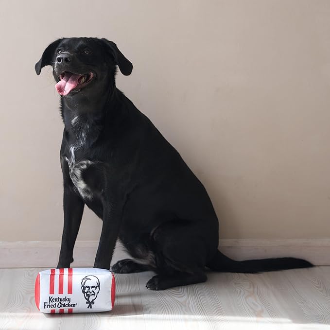 Set de Juguetes para Perros KFC - Caja de Pollo, Papas Fritas y Soda miniatura 5