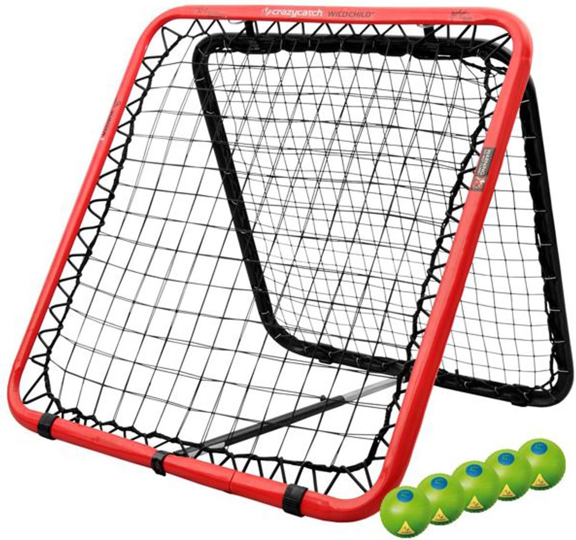 Flicx Crazy Catch Wildchild Rebound Net - with 5 Balls!! (93 x 93cm)