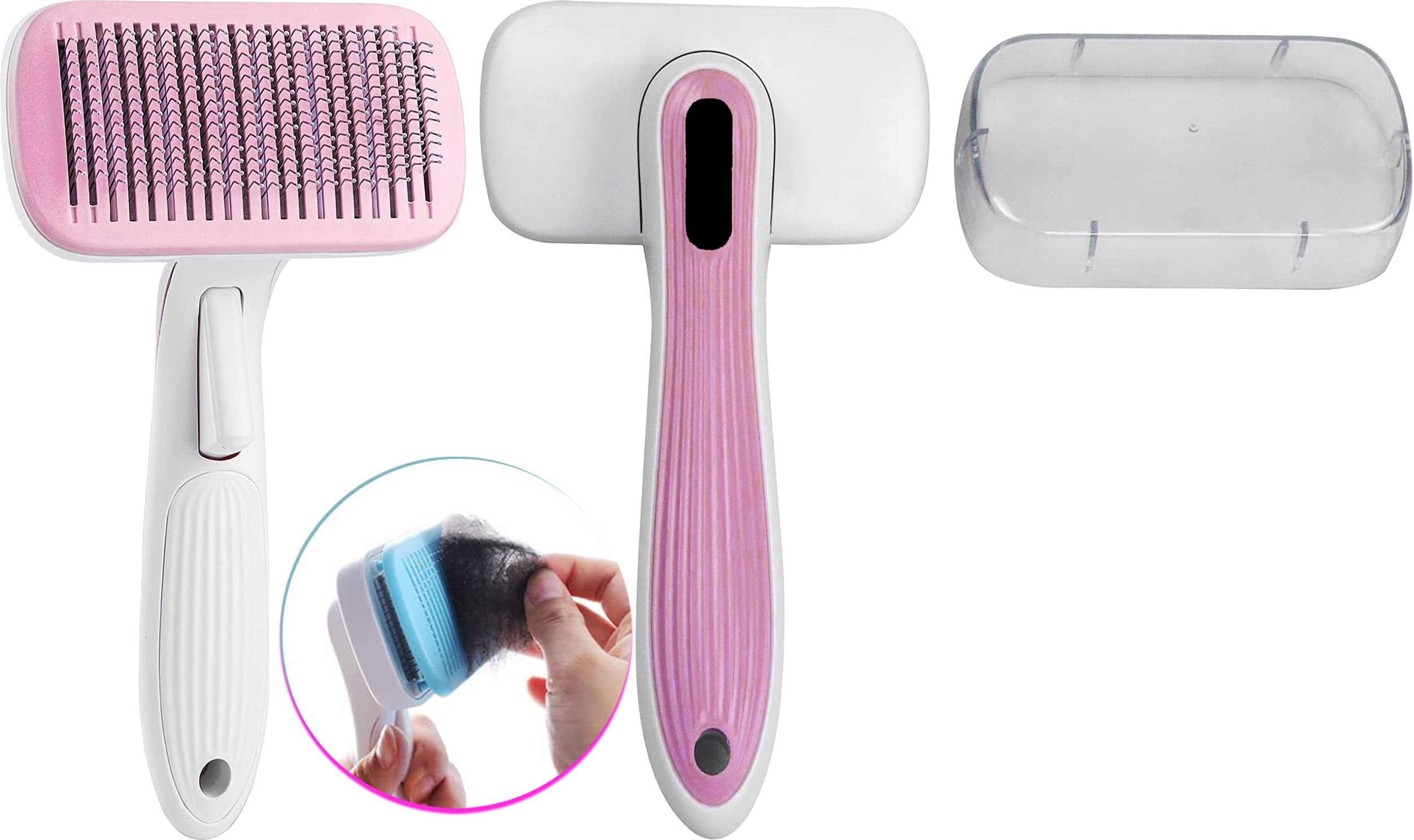 Style Keepers Self Cleaning Slicker Brush for Cats & Dogs Pet Grooming Brush Tool for Shedding Pets Hair Brush for Long Short Haired Dog Cat to Remove Tangles, Loose Fur, Mats (B0BDG1DNYN) Amazon Price History, Amazon Price Tracker