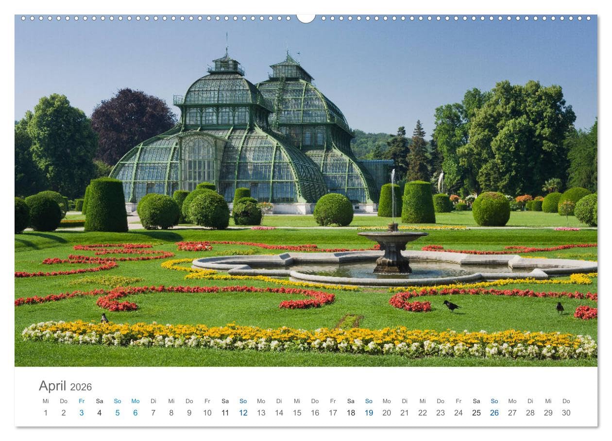 Traumhaftes Wien 2026 (Wandkalender 2026 DIN A2 quer), CALVENDO Monatskalender: 12 atemberaubende Fotografien aus dem facettenreichen Wien (CALVENDO Orte)