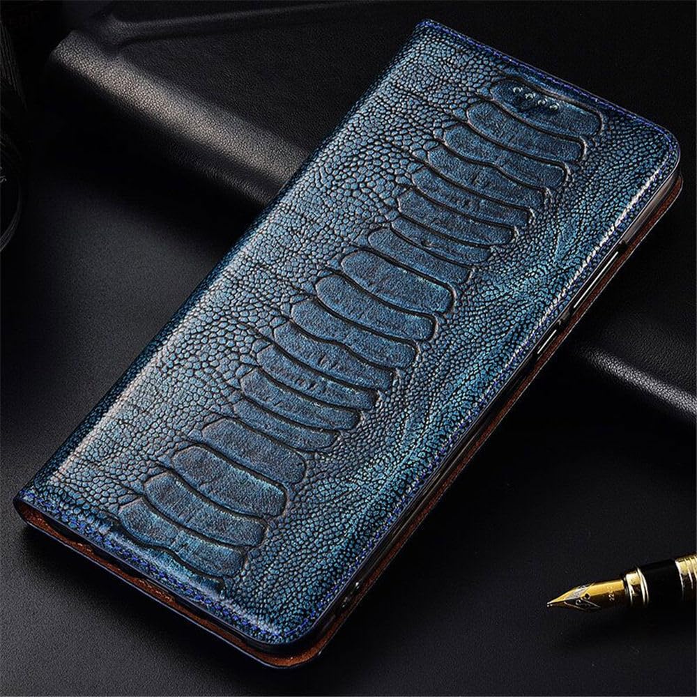 Étui pour iPhone Xs Max antichoc bleu : résolvez le risque de rayures avec ce cuir rigide 3D - 8