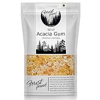 Vista 1 de Desko Goma de mascar comestible de acacia Babool Gond para Ladoo Kikar, Dink, Gum Arábic (31.75oz) 100% auténtico, de grado alimenticio, puro