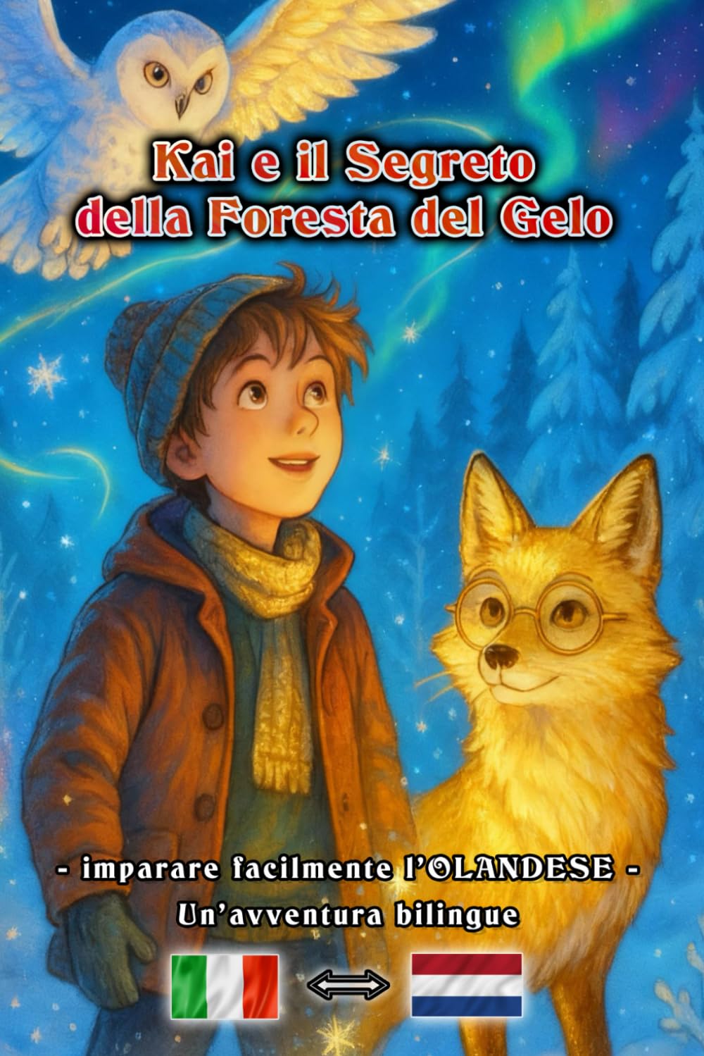 Kai e il Segreto della Foresta Gelo - Libro d’avventura | imparare facilmente l’OLANDESE | Un’avventura bilingue per giovani e adulti | Italiano - Olandese