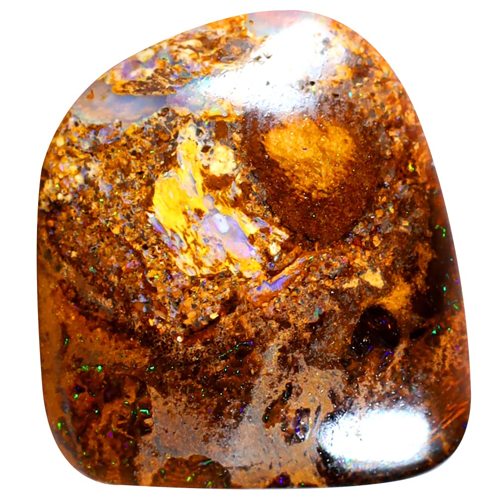 Opale boulder de Koroit 9,71 ct, l'éclat d'une pierre précieuse multicolore unique - 3