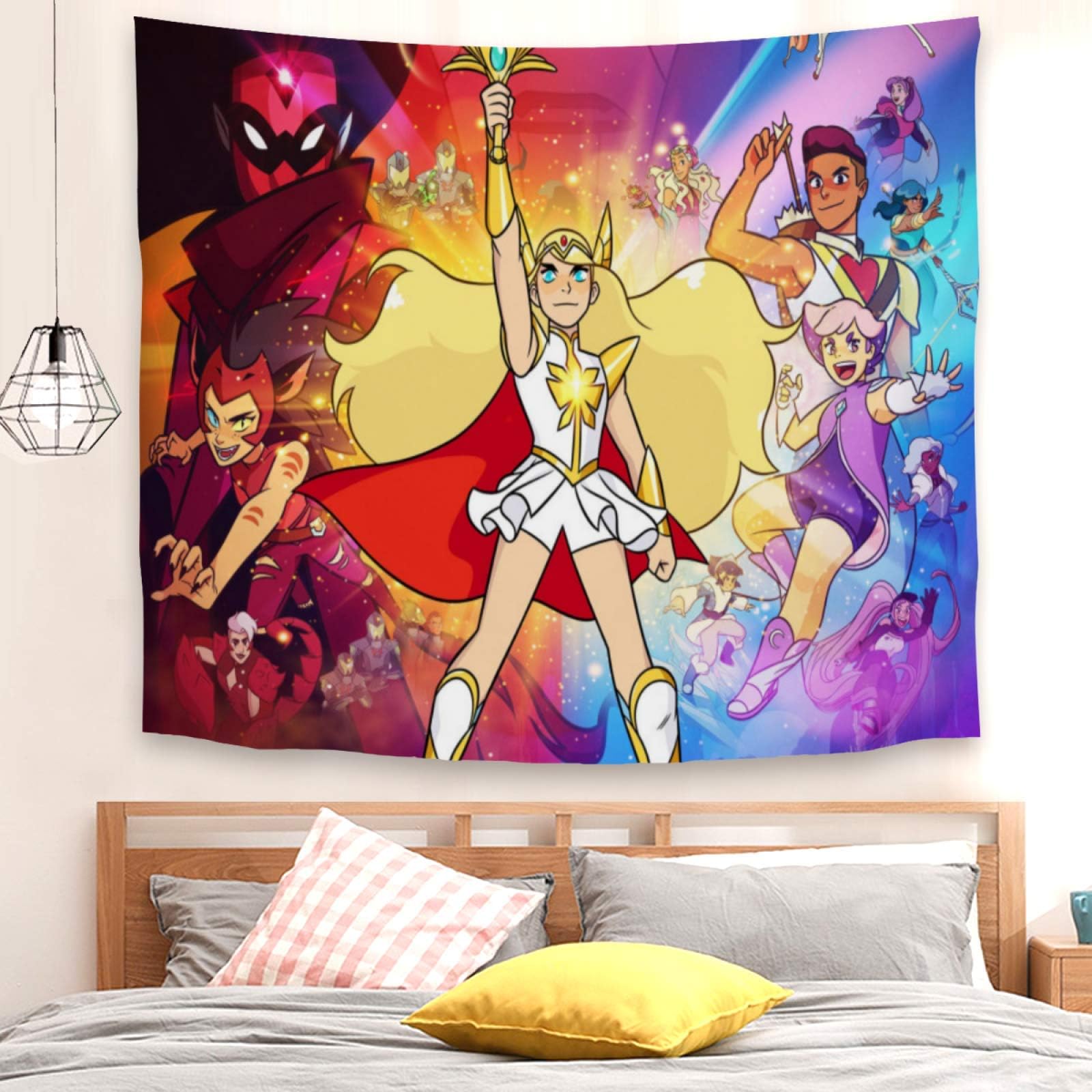 QWEQR Shera_Princess_of_Power Tapestry, Soft Wall Hanging for Living Room Bedroom Dormitory Room Home Decorations Background Wall Blanket 60 x 40 Inch