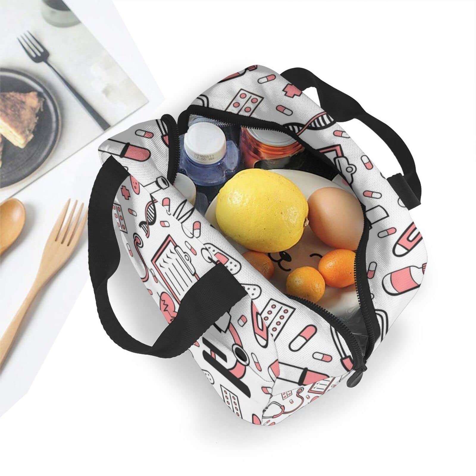 Borsa per il pranzo riutilizzabile per le donne isolata Lunch