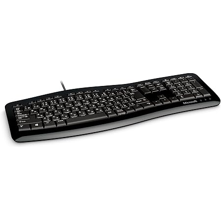 Amazon Co Jp マイクロソフト 人間工学 有線 キーボード Comfort Curve Keyboard 3000 For Business Usb 3xj パソコン 周辺機器