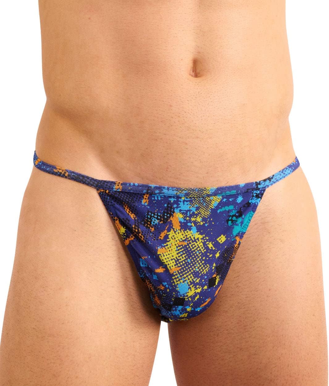 KinikiMen's Tan Through Swim Tanga (5th Generation)