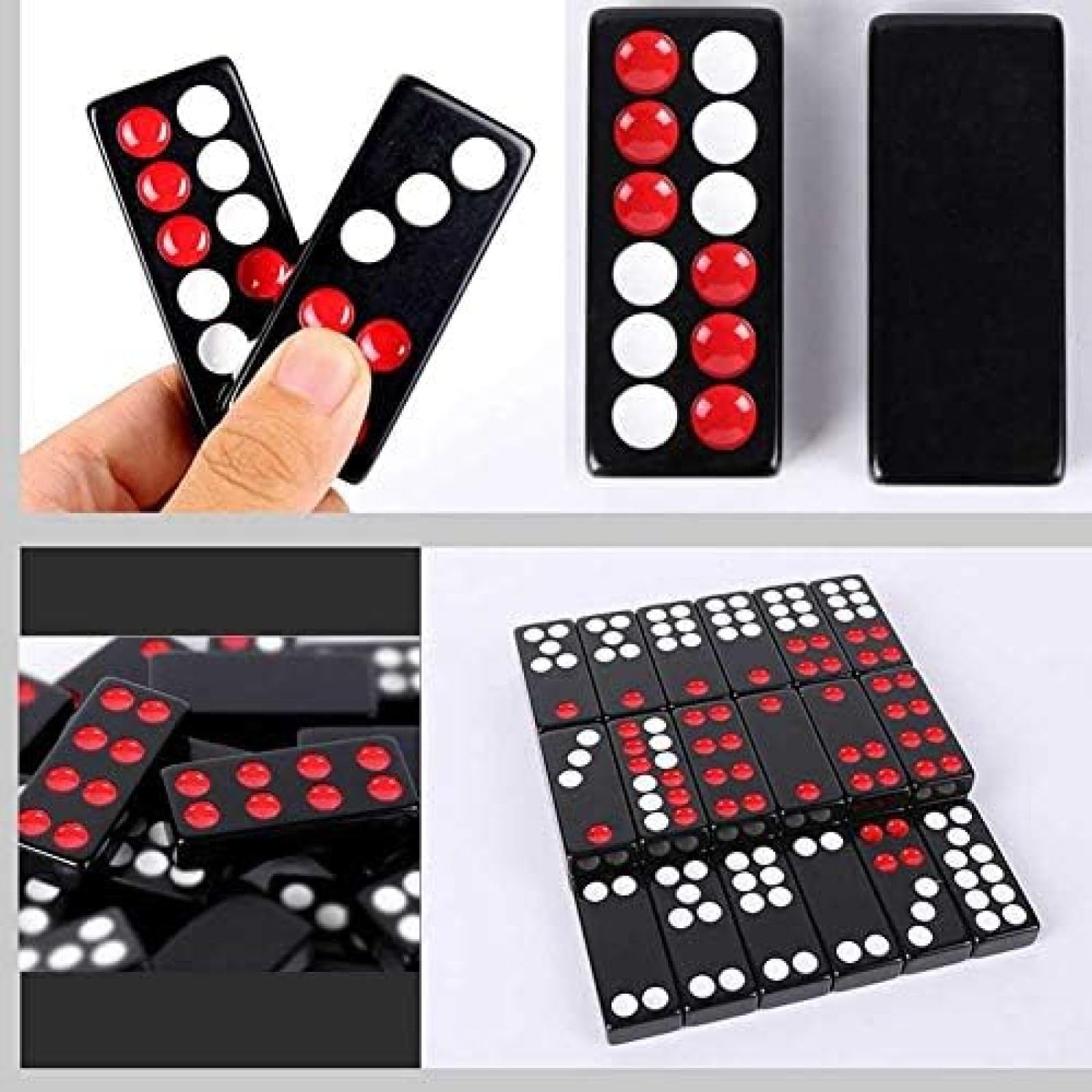YUYANAIAI Zestaw Pai Gow Poker Płytek 32 Arkusze Casino Game Party