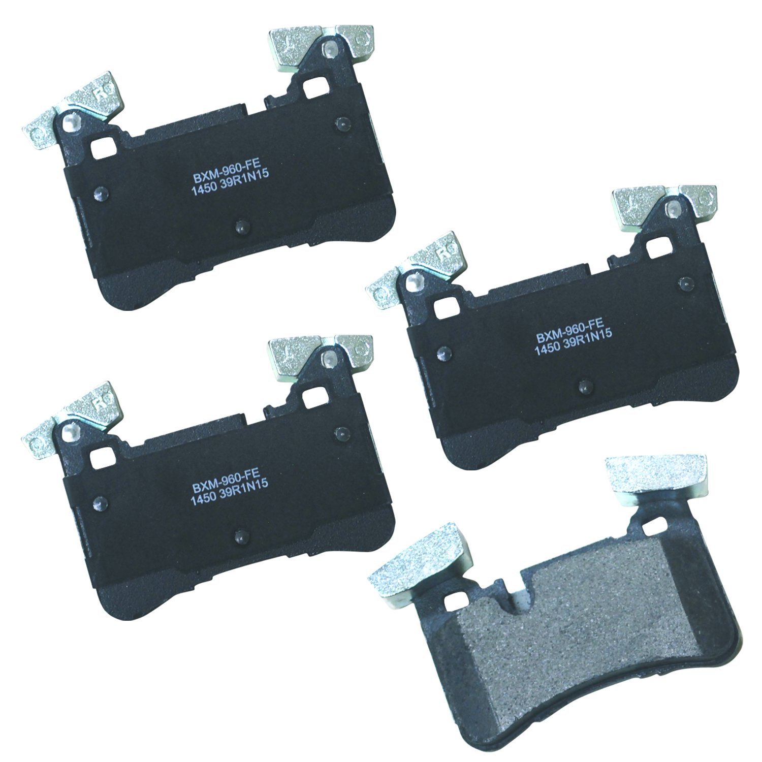 Bendix Premium SBM1450 Semi-Metallic Rear Brake Pads for Select Models Mercedes-Benz C63 AMG, CLS63 AMG S, E63 S
