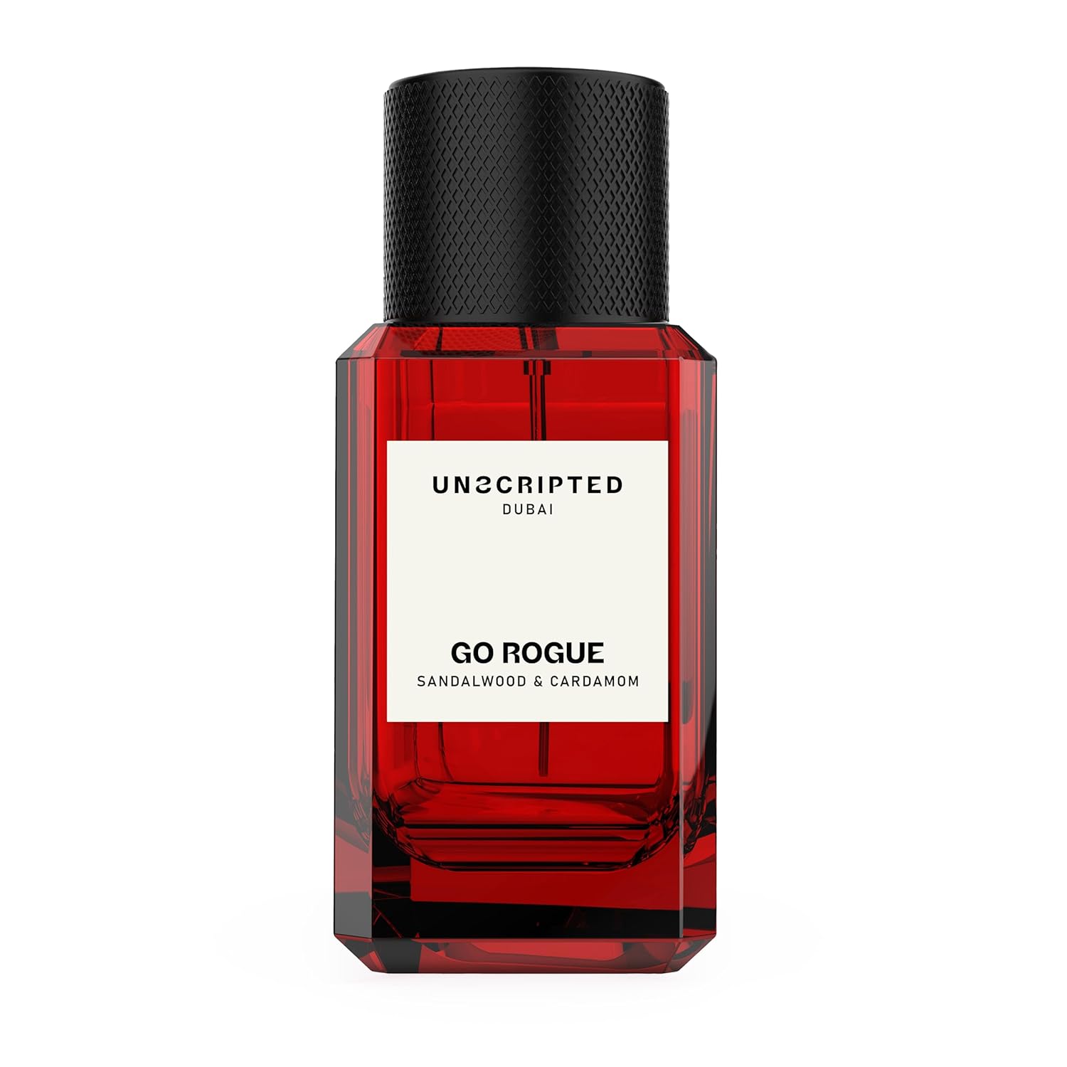 Unscripted Go Rogue - Bold and Unique Perfume for Men - Long-Lasting Men Perfume with Cardamom, Sandalwood and Vetiver for Free Spirits - 3.4 oz