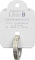 Vista 2 de Little B 100564 – Rollo de vinilo calcomanía decorativo cinta, oro Foil Flechas