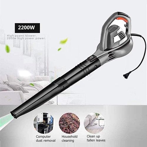 Miniatura 4 de Soplador eléctrico de hojas para oficina en casa, soplador de hojas inalámbrico para garaje, jardín, patio, hojas limpias, nieve, polvo, mano,