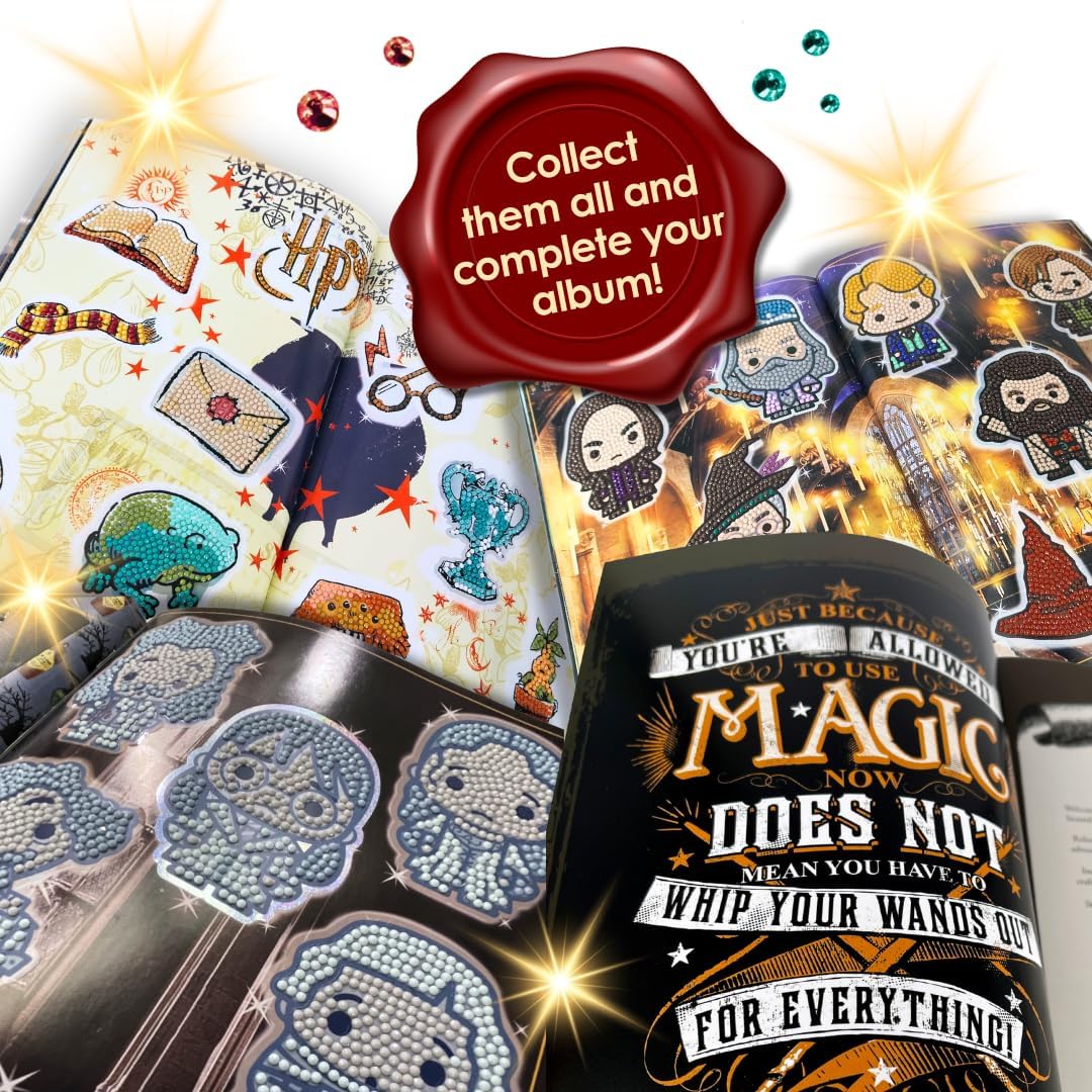 Harry Potter Crystal Art Sticker Album Starter Pack