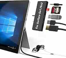 Amazon | Microsoft Surface Go1/Go2/Go3 USB C ハブ 6ポート ...