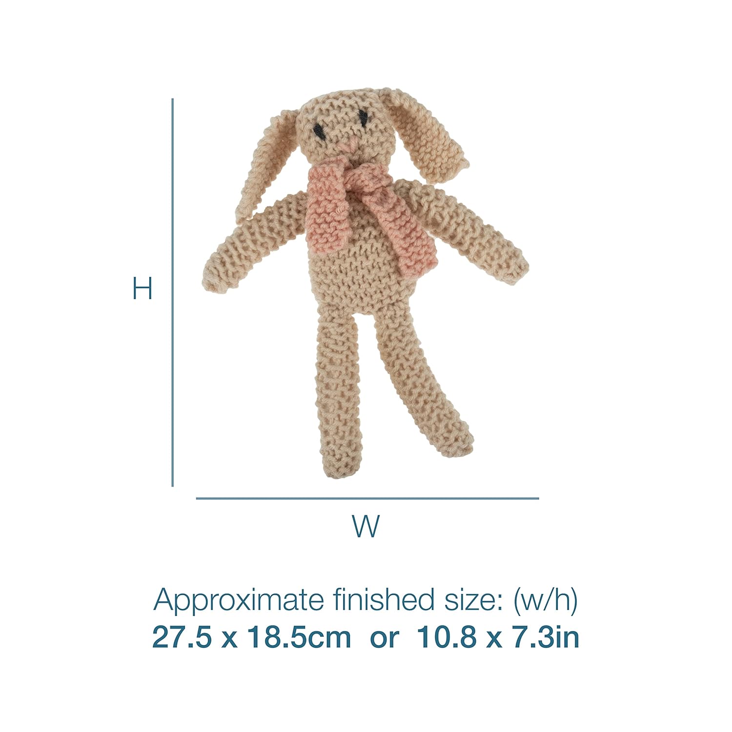 Trimits 'My First' Kit, Knitting, Bunny Soft Toy