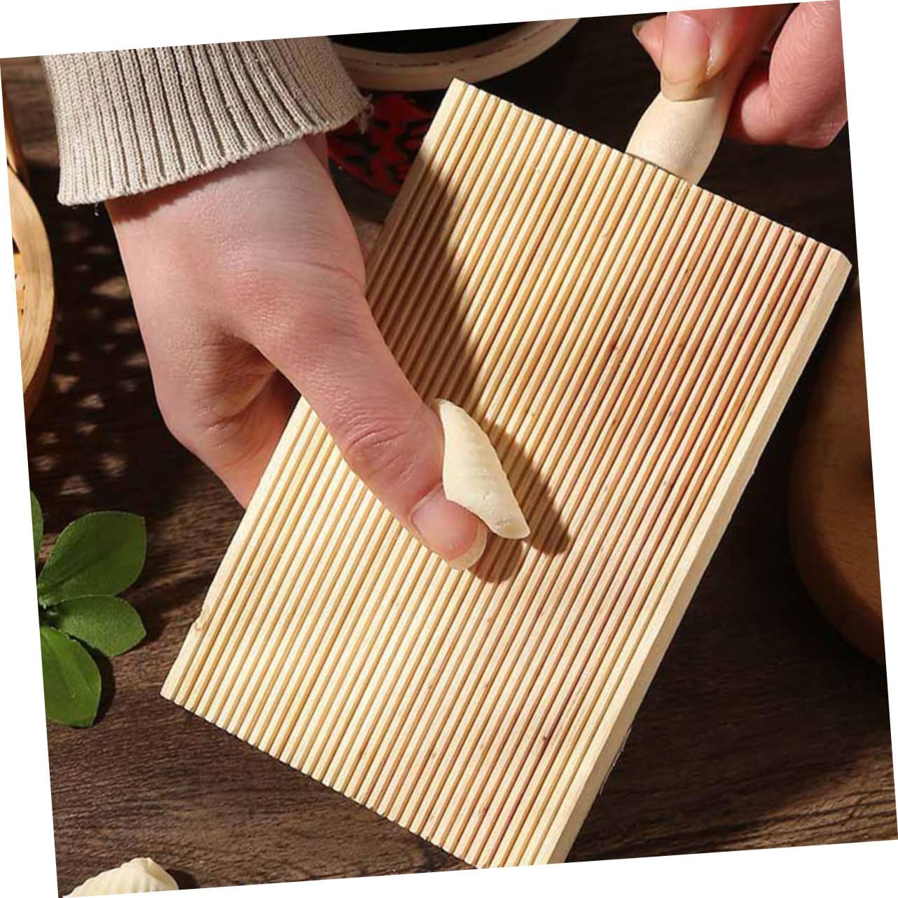 Wooden Pasta Boards Xmas Convenient Home Pasta Maker image 3