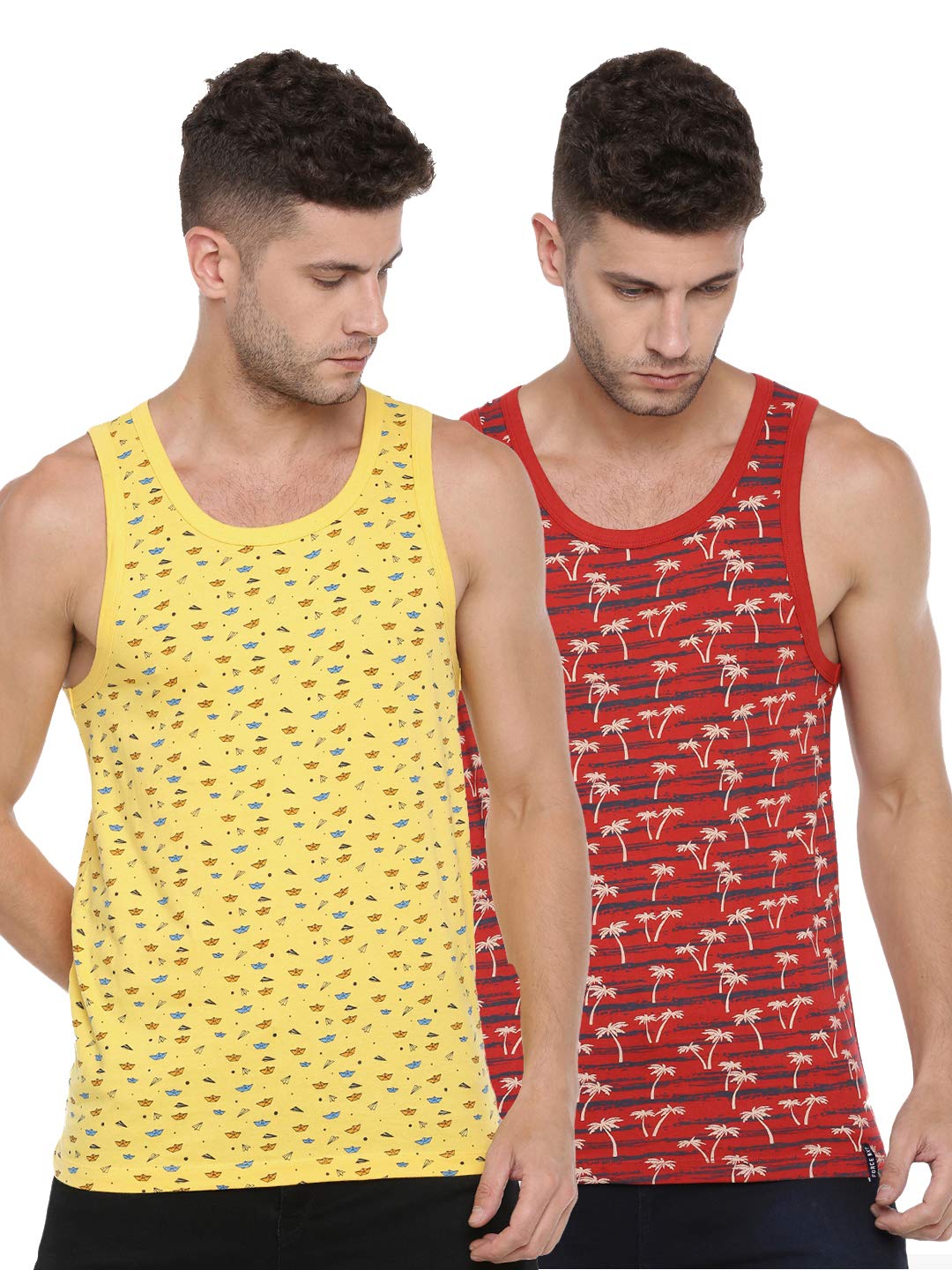 force nxt Men Cotton Zing Tank Top Innerwear Vest (Pack of 2)-picture-32