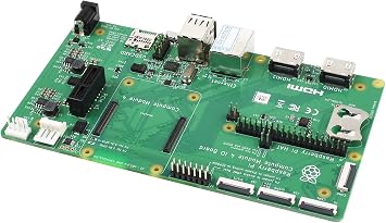 Raspberry Pi Compute Module 4 IO Board, A Development Platform and Reference Base-Board Design for Compute Module 4