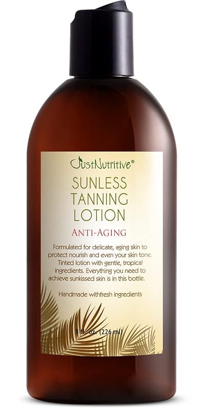 Loção autobronzeadora Just Nutritive com acabamento bronzeado, 240 mL