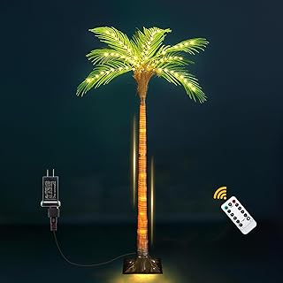 Artificial Lighted Artificial Palm Tree