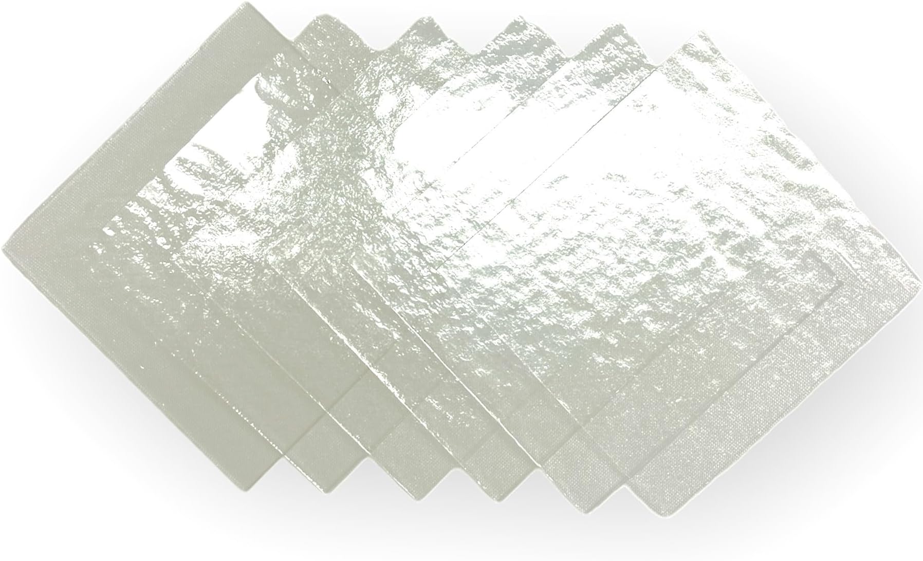 System 96 COE 96 Clear Fusible Glass 6inch x 6inch - 6 Sheets