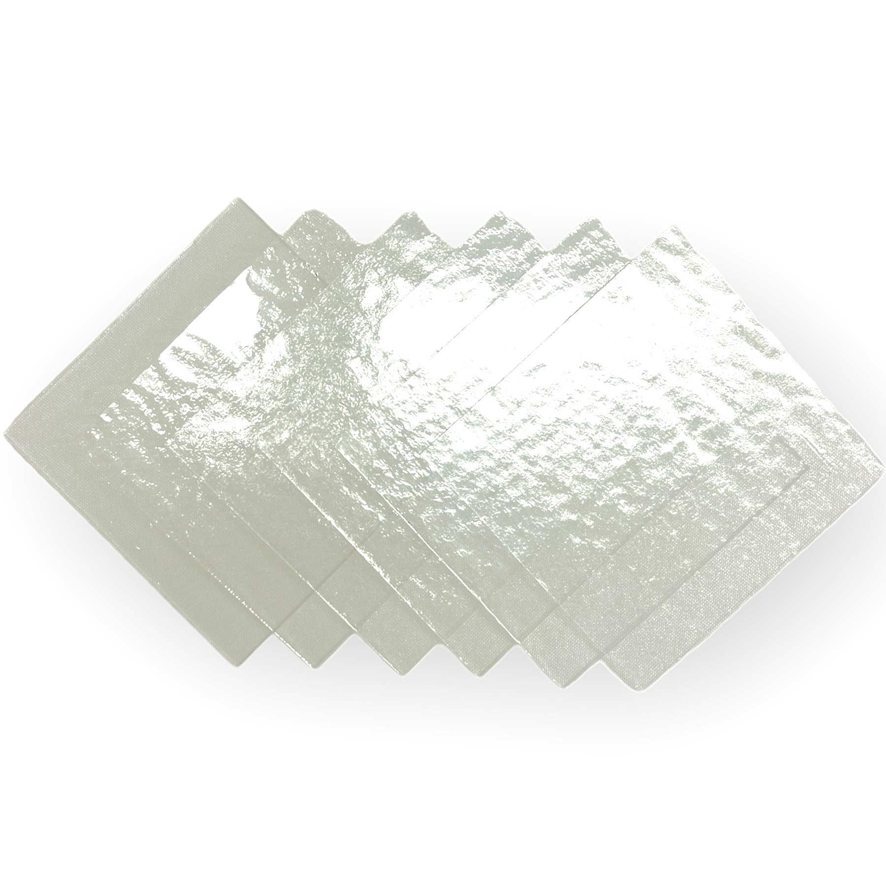 System 96 COE 96 Clear Fusible Glass 6inch x 6inch - 6 Sheets