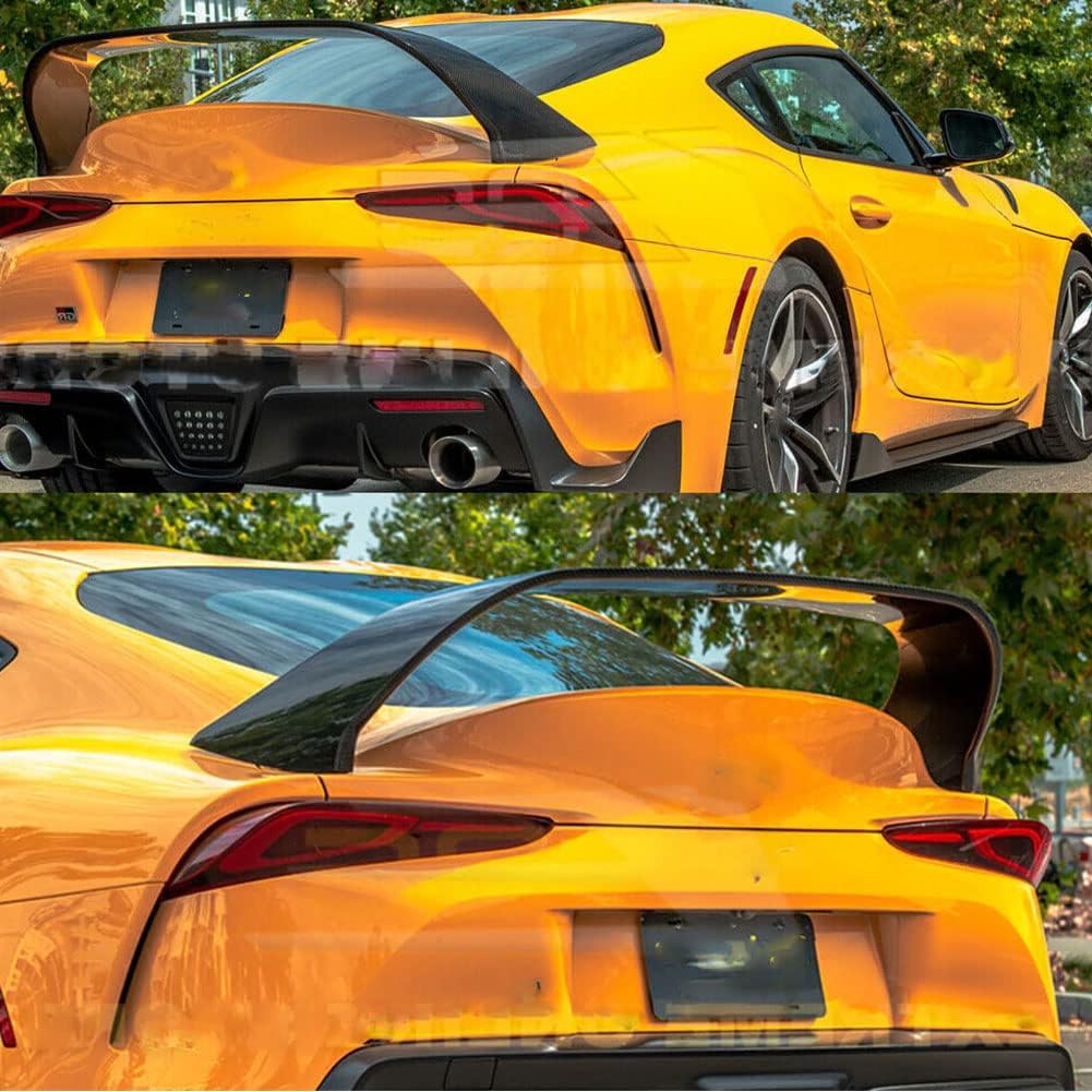 Dry Carbon Fiber Rear Trunk Spoiler Fits for Toyota Supra A90 2019-2021 Rear Spoiler Wing Lip Factory Outlet