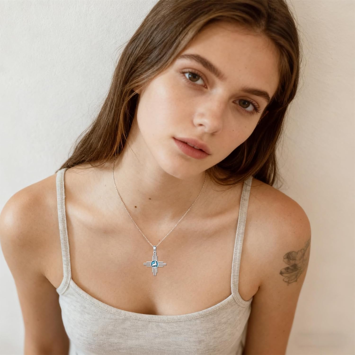 PROESS Sterling Silver Kokopelli Necklace Southwestern Jewelry Gifts for Men Women - Image 2