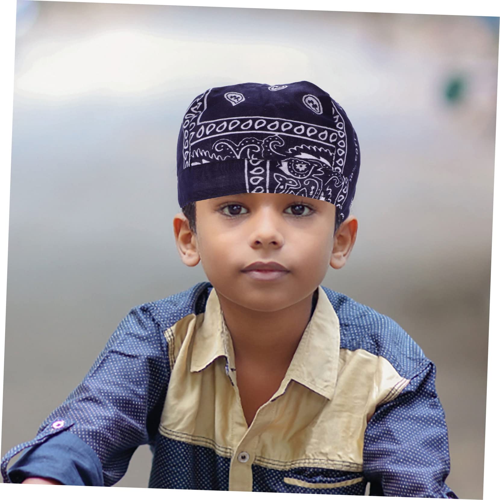 SHERCHPRY 15pezzi Cappelli Bandana Hip-hop Per Uomini Cappelli Pirata Regolabili Per Sport e Chemioterapia Di Colori Lago