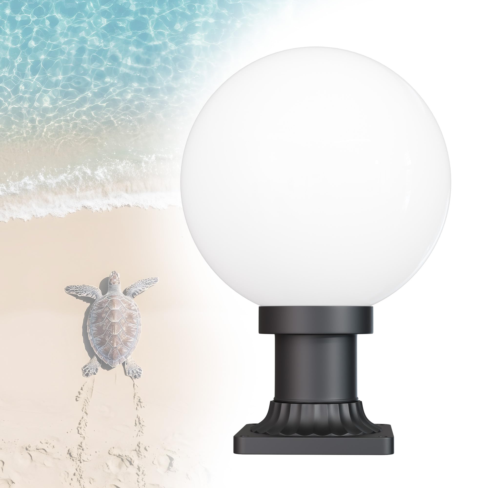 Amazon.com: KASTLITE 590nm Amber LED Pier Mount Globe Light - Sea