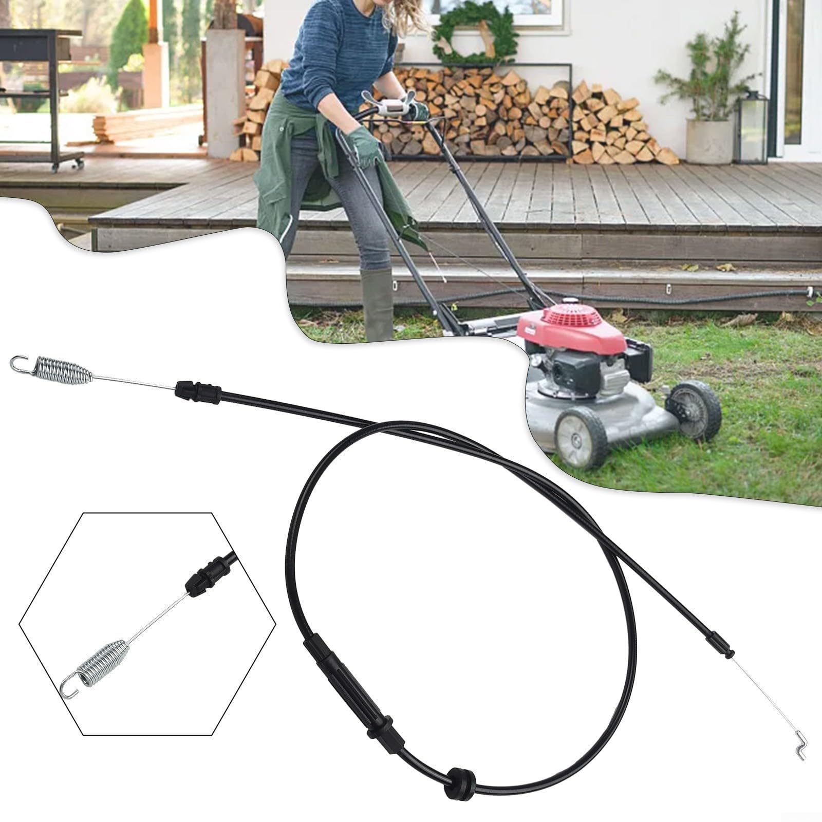 Cavo Acceleratore Per Tosaerba Mountfield - Ricambio Per SP53H, SP533, S461RPD - Foto 10