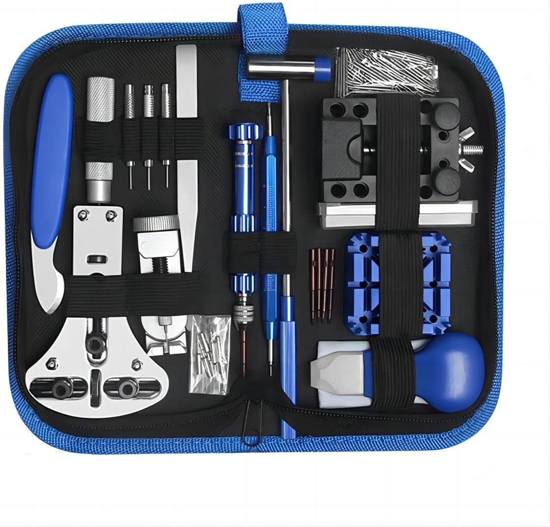 Watchmaker Kit SYOSI Watchmaker Tool Kit is a Precision watch repair kit, watch repair ...