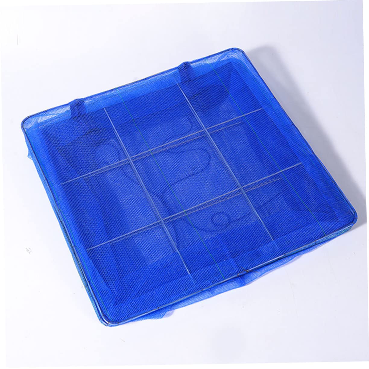 Alipis Filet Trois Couches Pliables Bleu en Nylon 2pcs Suspendu de Séchage Séchage Rapide et Robuste pour Plantes et Aliments en Intérieur et Extérieur