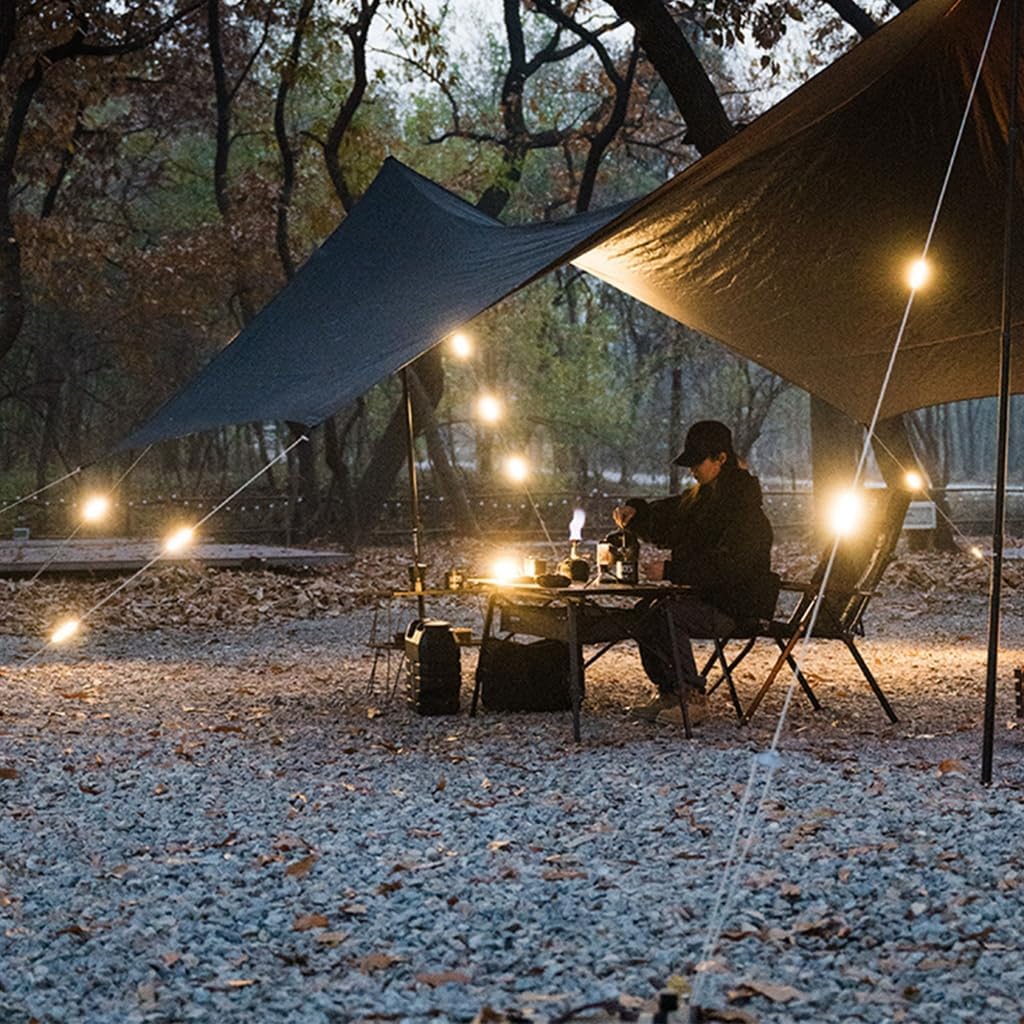 Portables Tent Rope Light Rechargeable LED Night Light for Camping and Indoor Use