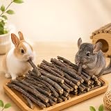 400g Bastoncini di Melo Naturali Giocattoli da Masticare per Conigli - 6