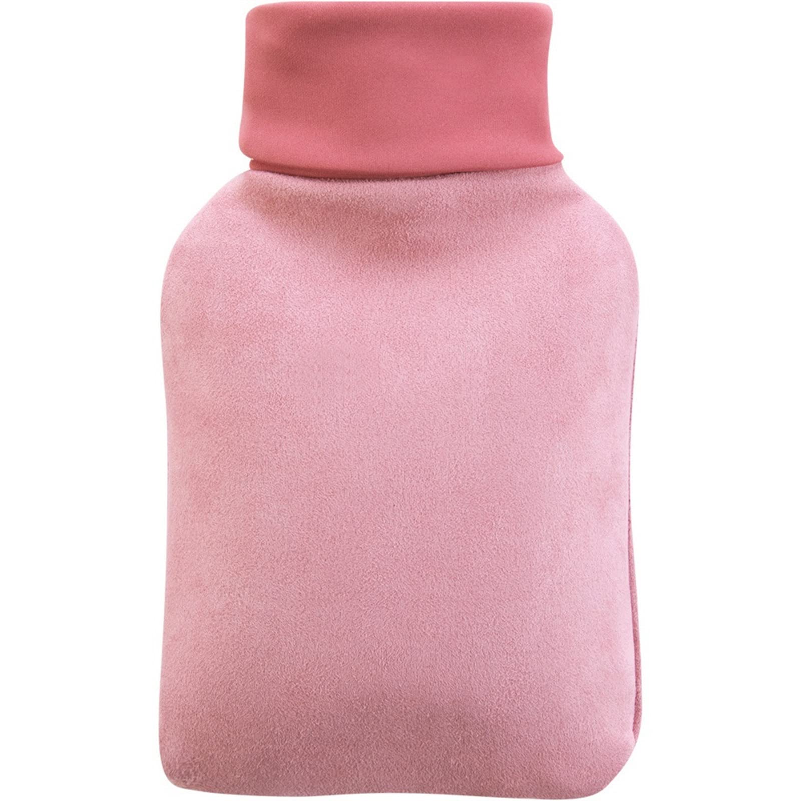 Napełnianie termoforów Torba na gorącą wodę Ciepły podgrzewacz do rąk ze skarbem wody,Worek na gorącą wodę(Pink)