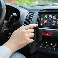 Vista 6 de Leelosp 300 piezas de paños de limpieza para gafas, paños de microfibra de colores surtidos para limpiar lentes, lentes de cámara, teléfonos