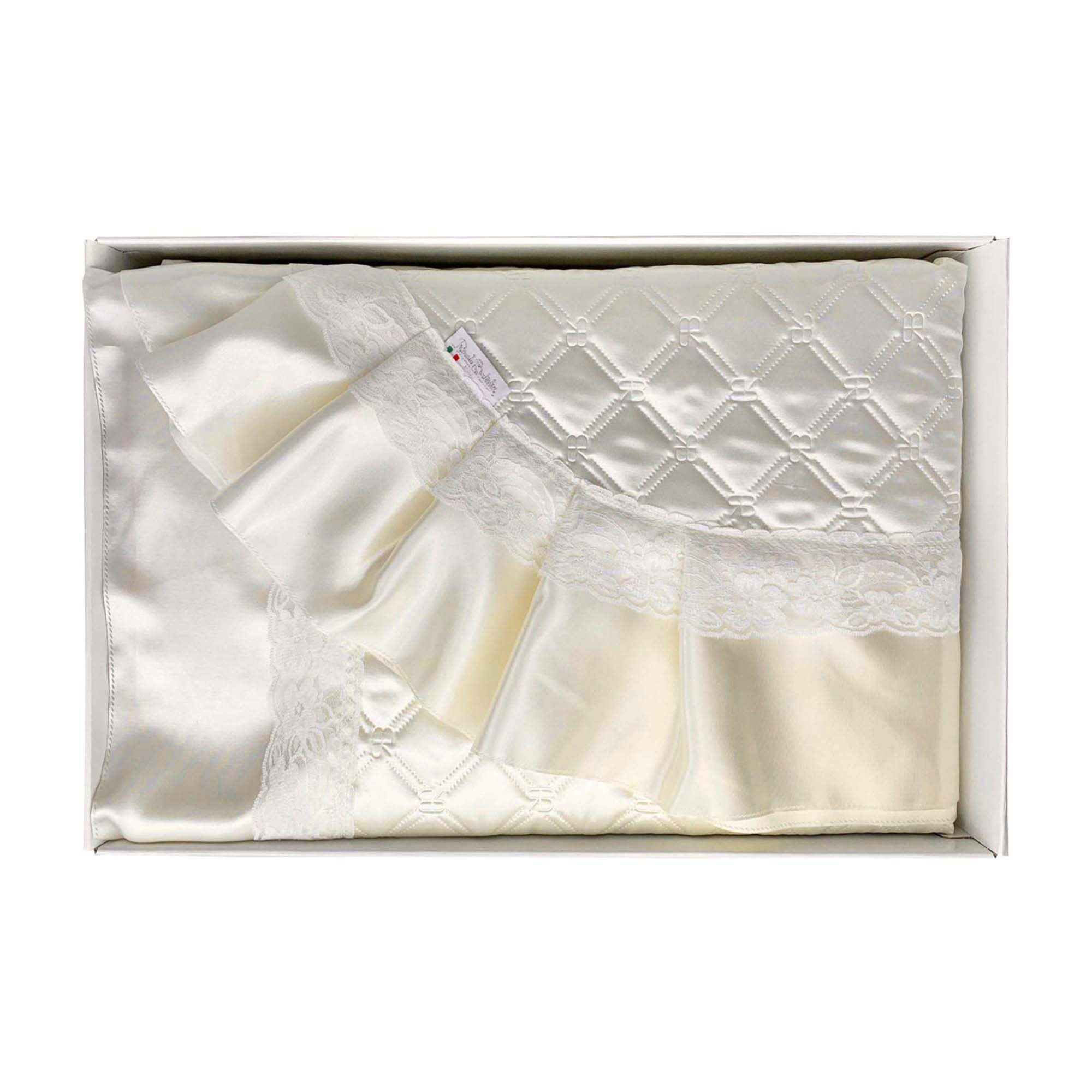 Duesse Trapuntino Primaverile Letto Matrimoniale Raso Renato Balestra 2 piazze 3995