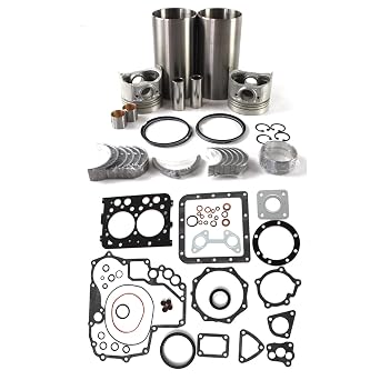 PANGOLIN Z482 Engine Overhaul Rebuild Kit for Kubota T1600H Tractor Aftermarket Parts