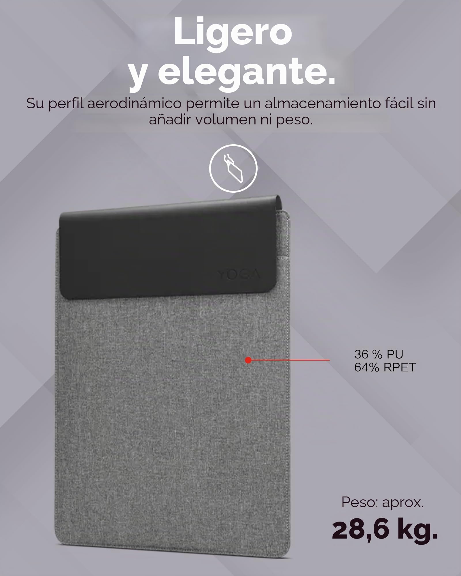 Lenovo GX41K68627 sacoche d'ordinateurs portables 40,6 cm (16") Casa Gris