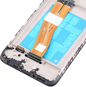 لمجموعة استبدال شاشة Samsung A02s لشاشة Samsung Galaxy A02s LCD شاشة A025a A025u s124dl تعمل باللمس مع أدوات 6.5 بوصة (أسود مع إطار)