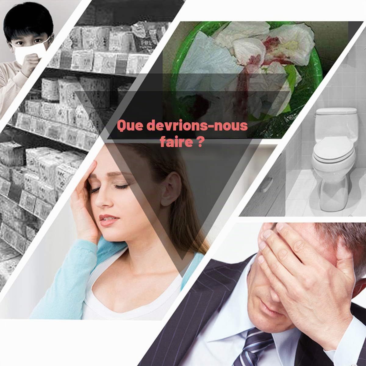 Lot de 200 sacs jetables pour serviettes hygiéniques pour femmes, avec poignées, conviennent pour serviettes hygiéniques (noir)