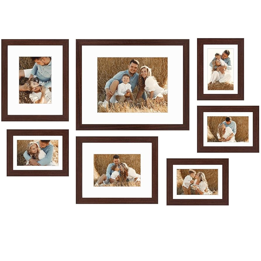 額縁 11×14inch(6枚)＋8×10inch(7枚)セット Amazon.co.jp: Golden State Art Gallery 写真フレーム 7枚